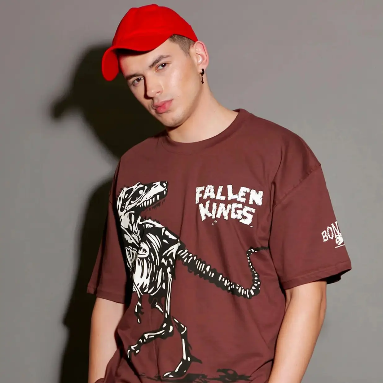 Soft cotton t‑shirt front view